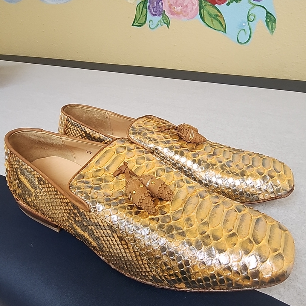 Cuadra Python Loafers